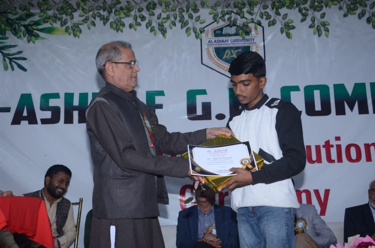 Student honoured during Foundation programme